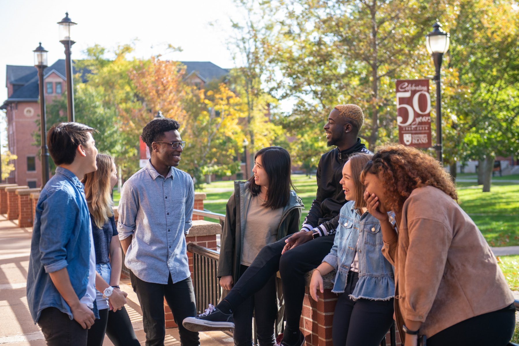 Diverse students of UPEI