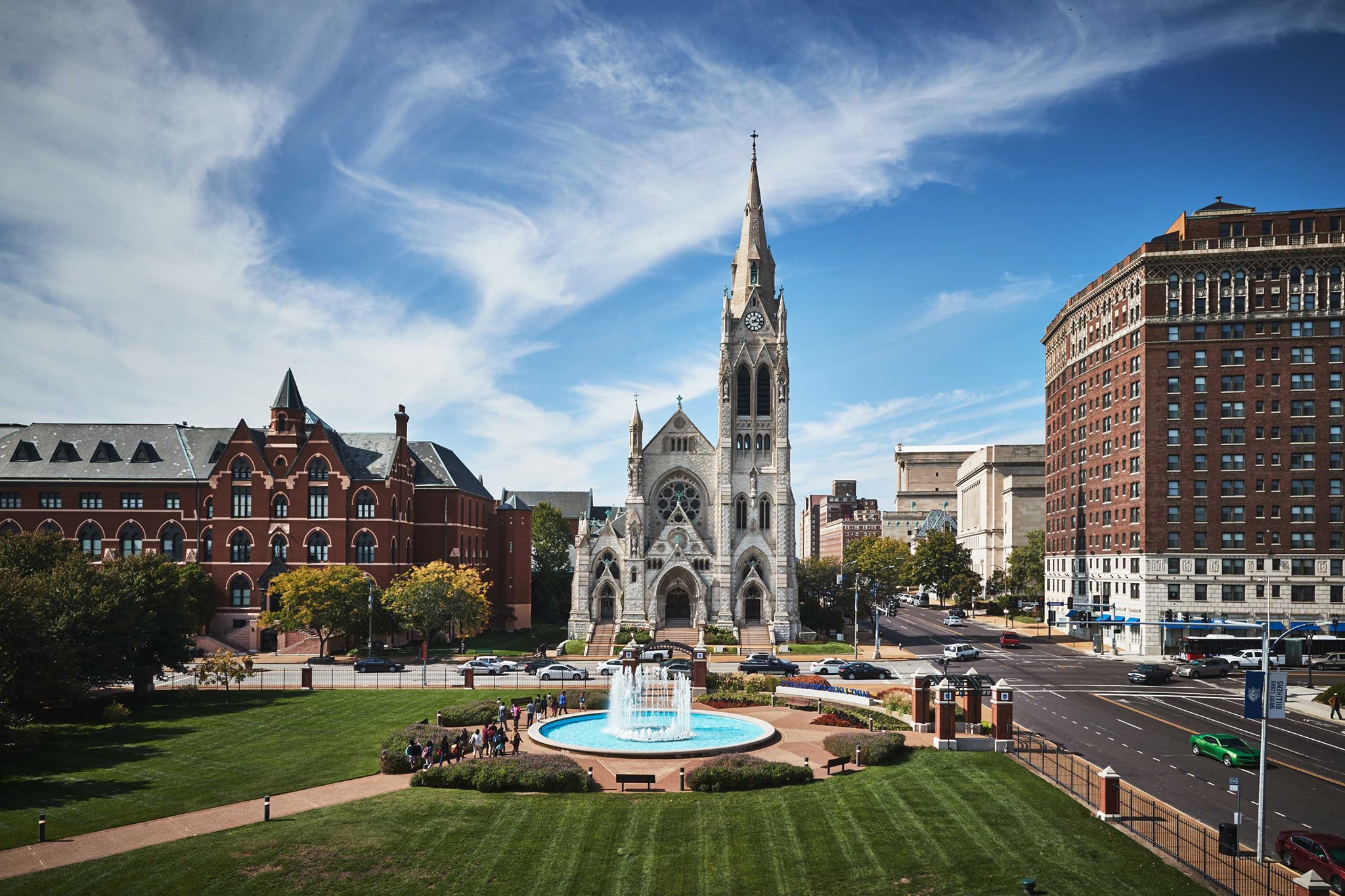 SLU campus shot