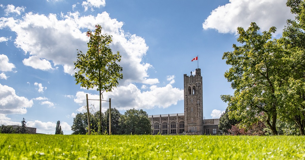 Western University campus shot