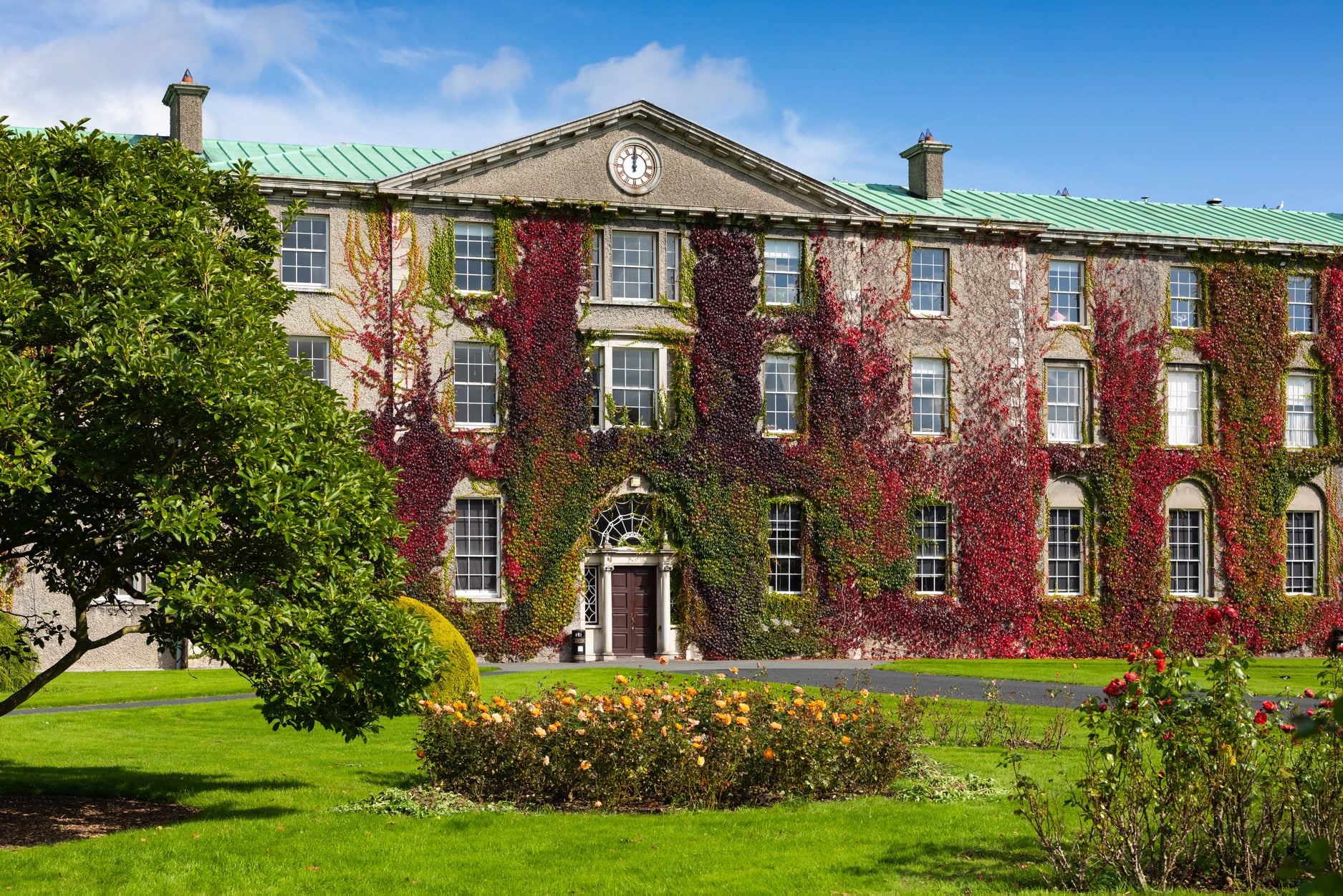 Maynooth campus in autumn