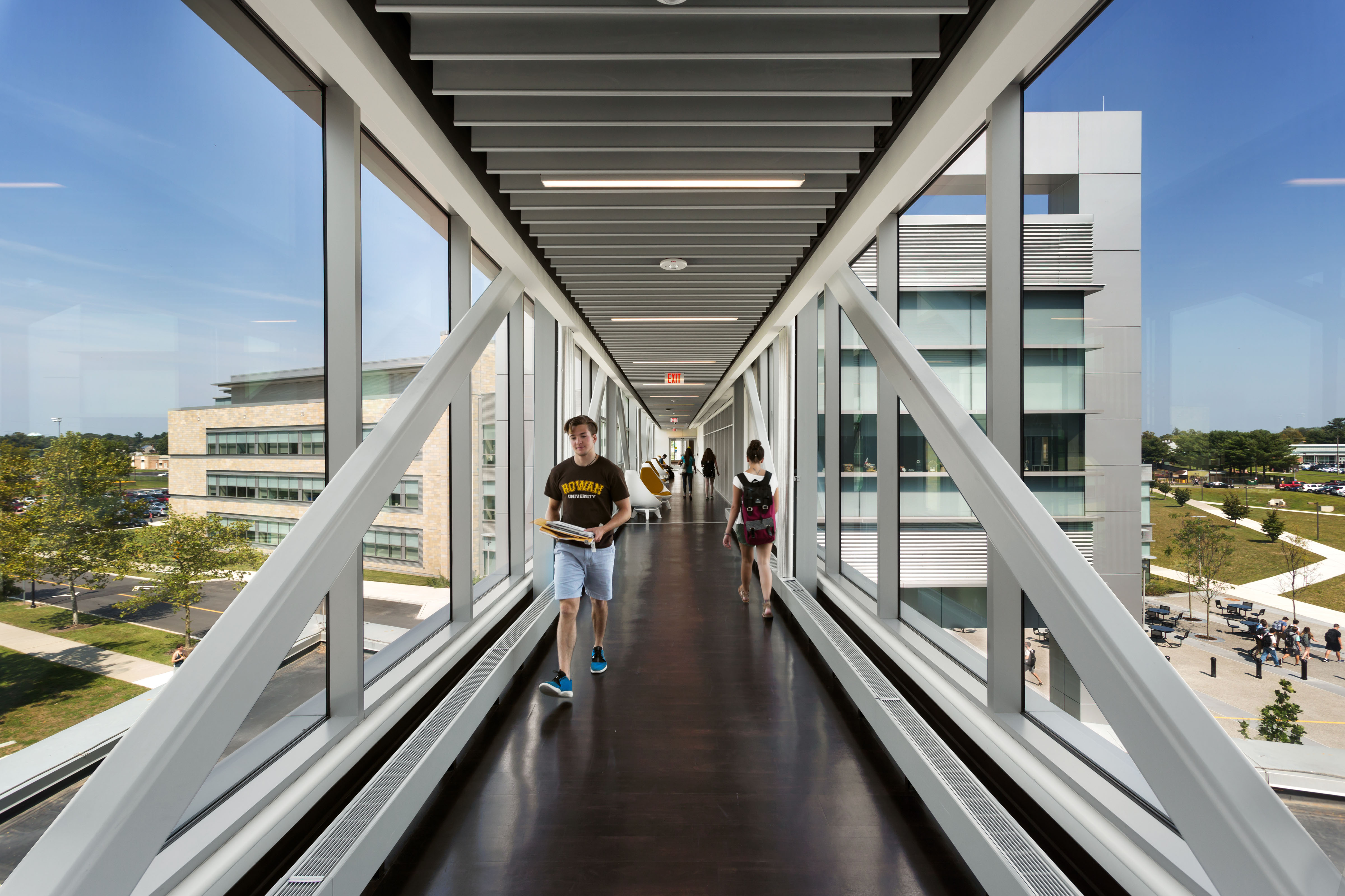 Rowan University's engineering hall